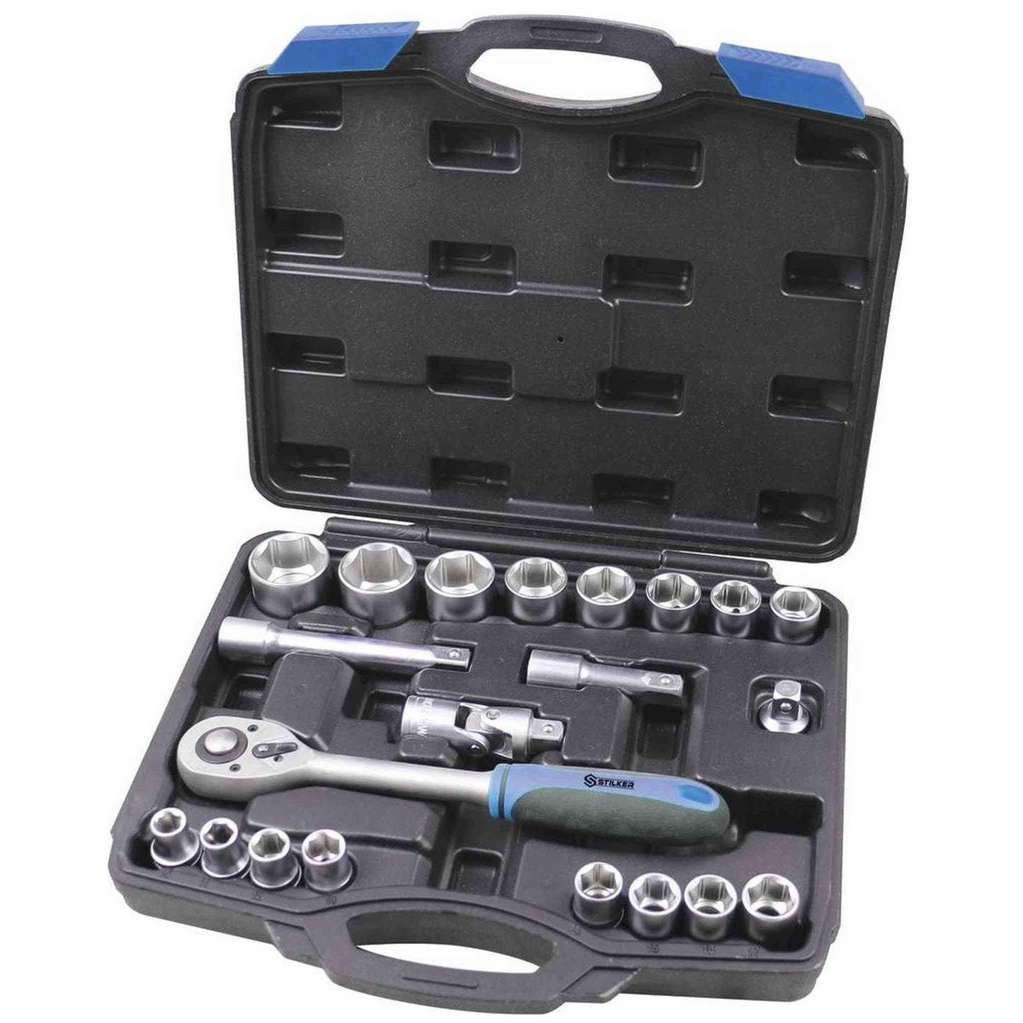 COFFRET DE 21 PCS - DOUILLES 1/2"