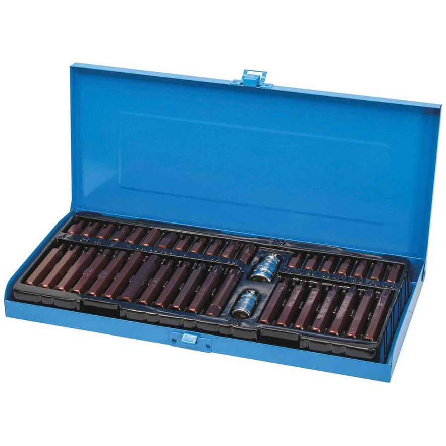 COFFRET DE 40 EMBOUTS DE VISSAGE HEX - TORX - 12 PANS XZN