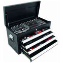 COFFRE DE SERVANTE 4 TIROIRS MODULES CARBONE - 192 OUTILS