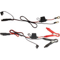Chargeur électron. Auto 6-12V 4A + Accessoires