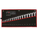 Clés mixtes de 6 à 22mm en trousse 17-pcs. Sonic