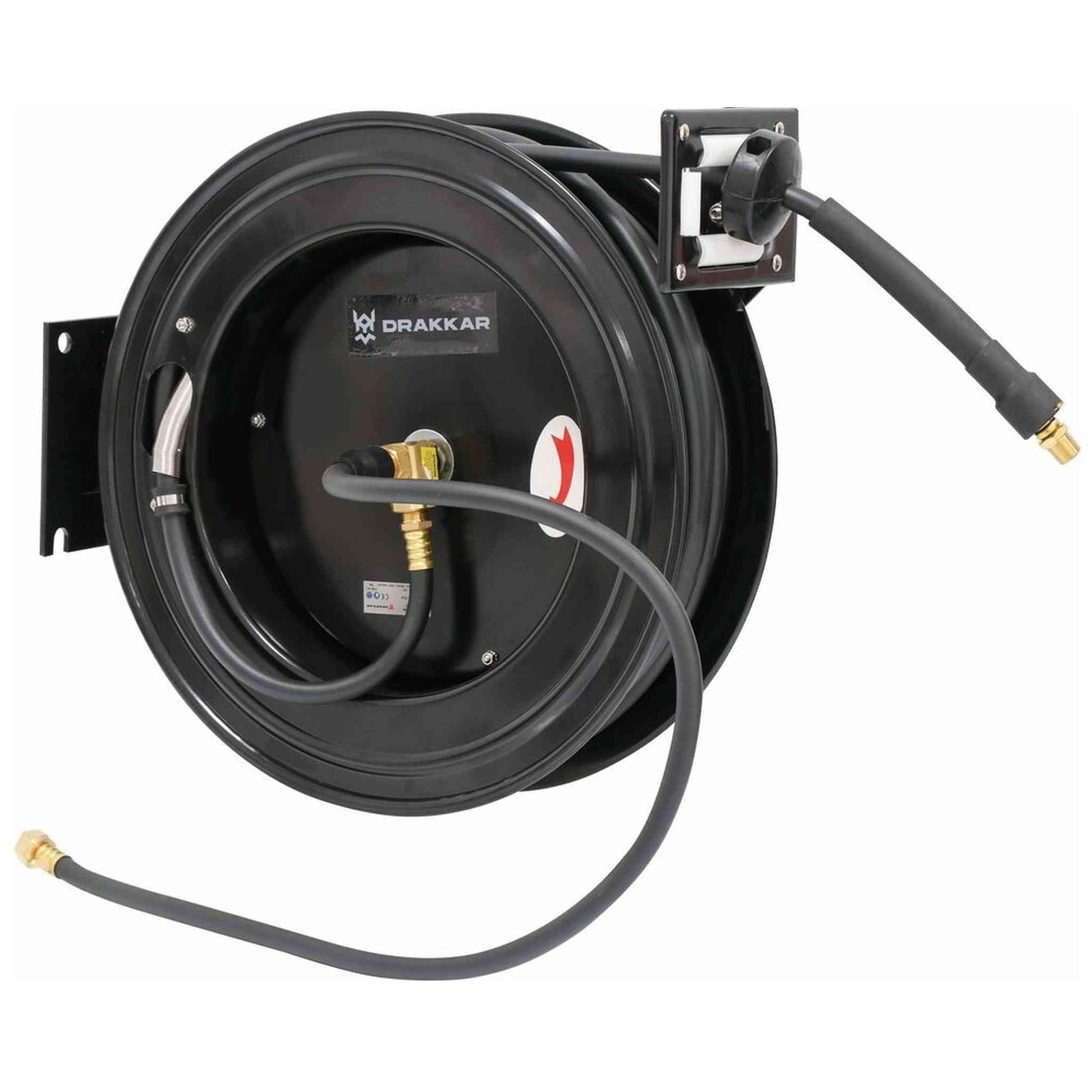 Enrouleur de tuyau d'air 20m+1m - 3/8"