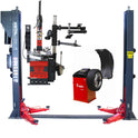Pack Garage PRO Complet Démonte Pneu + Équilibreuse + Pont 2 Colonnes 4T