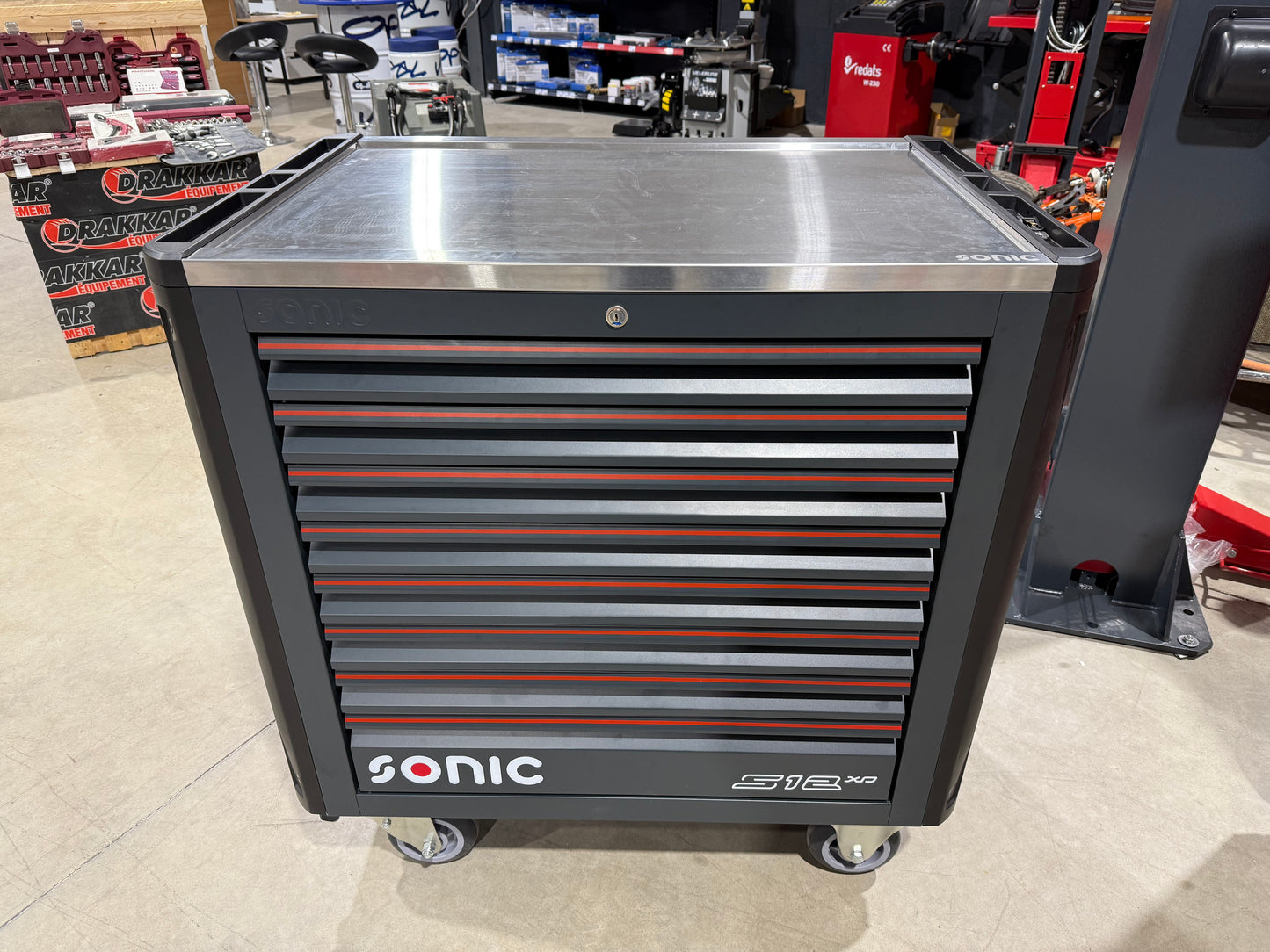 Servante S12XD NEXT contenant 654-outils