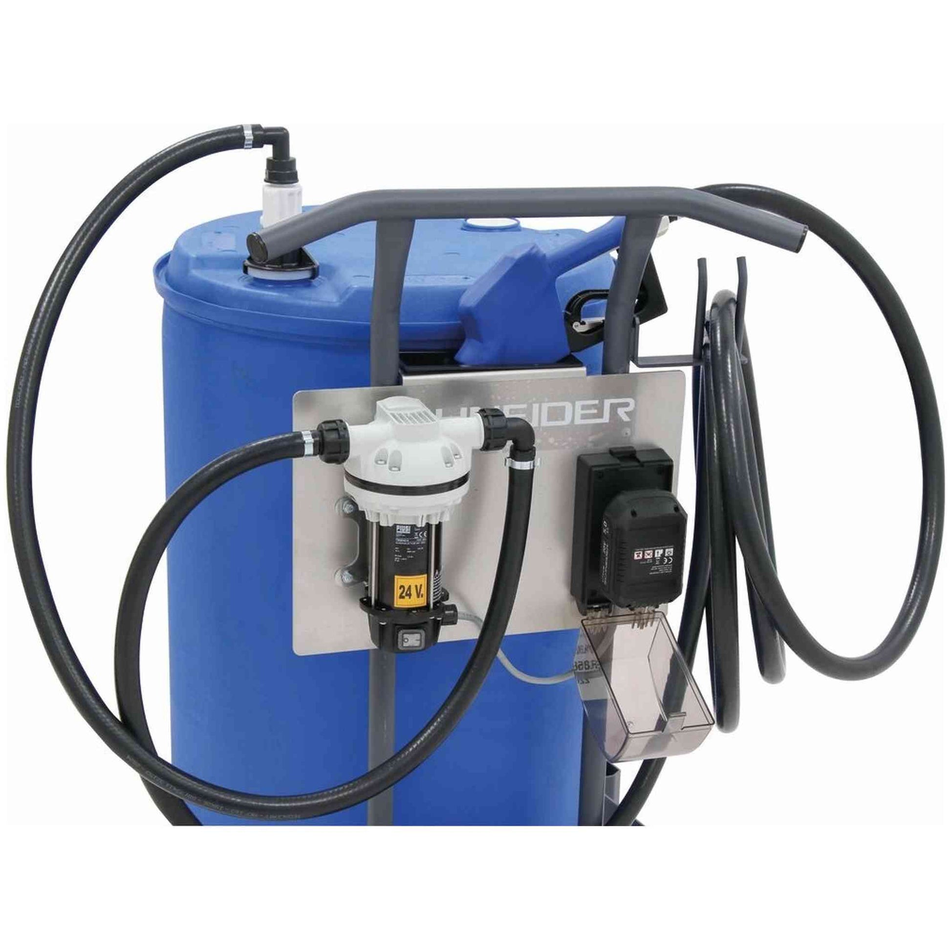 KIT DISTRIBUTION MOBILE D'AD BLUE +POMPE+PISTOLET AUTO-LI ION + BATTERIE 5Ah