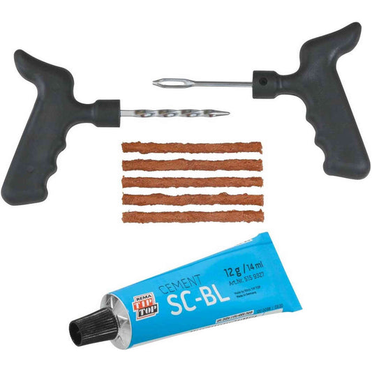 Kit de réparation pour pneus Tubeless - 8 pcs