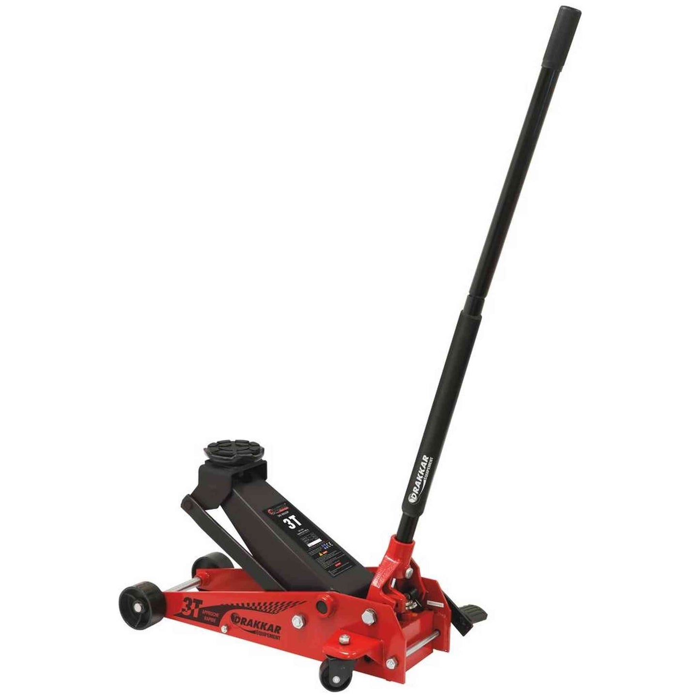 Lot Cric + chandelles + torche + clé en X