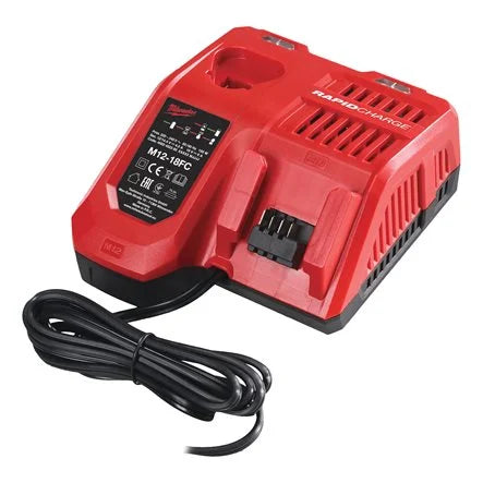 Chargeur rapide 12V-14.4V-18V M12 à M18 Milwaukee