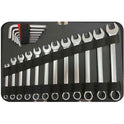 Mallette de dépannage 105 outils 1/4"+1/2"