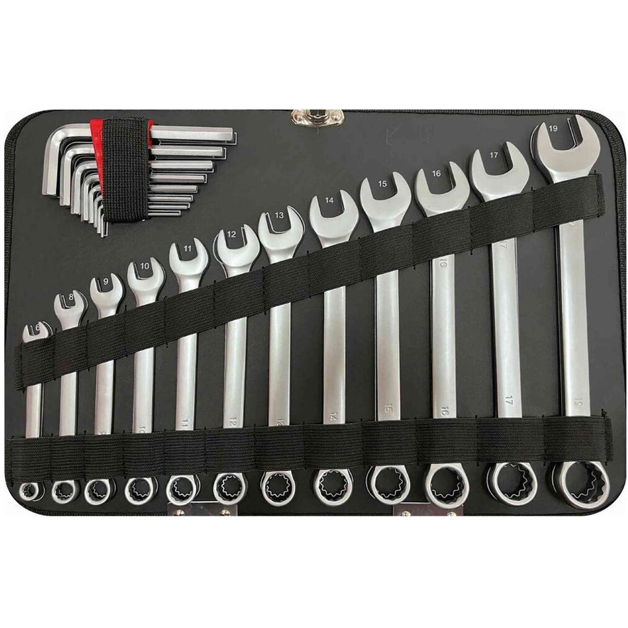 Mallette de dépannage 105 outils 1/4"+1/2"