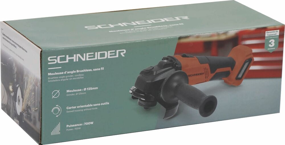 Meuleuse d'angle brushless 125mm 20V