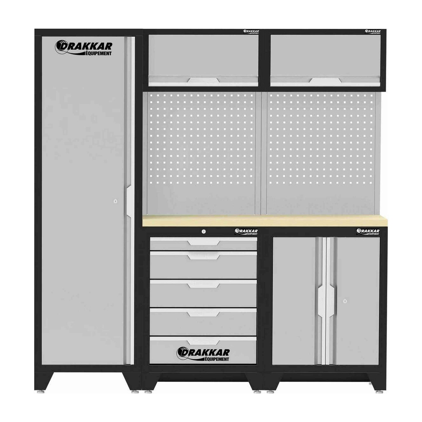 Mobilier d'atelier 3 éléments hêtre