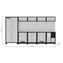 Mobilier d'atelier 5 éléments hêtre