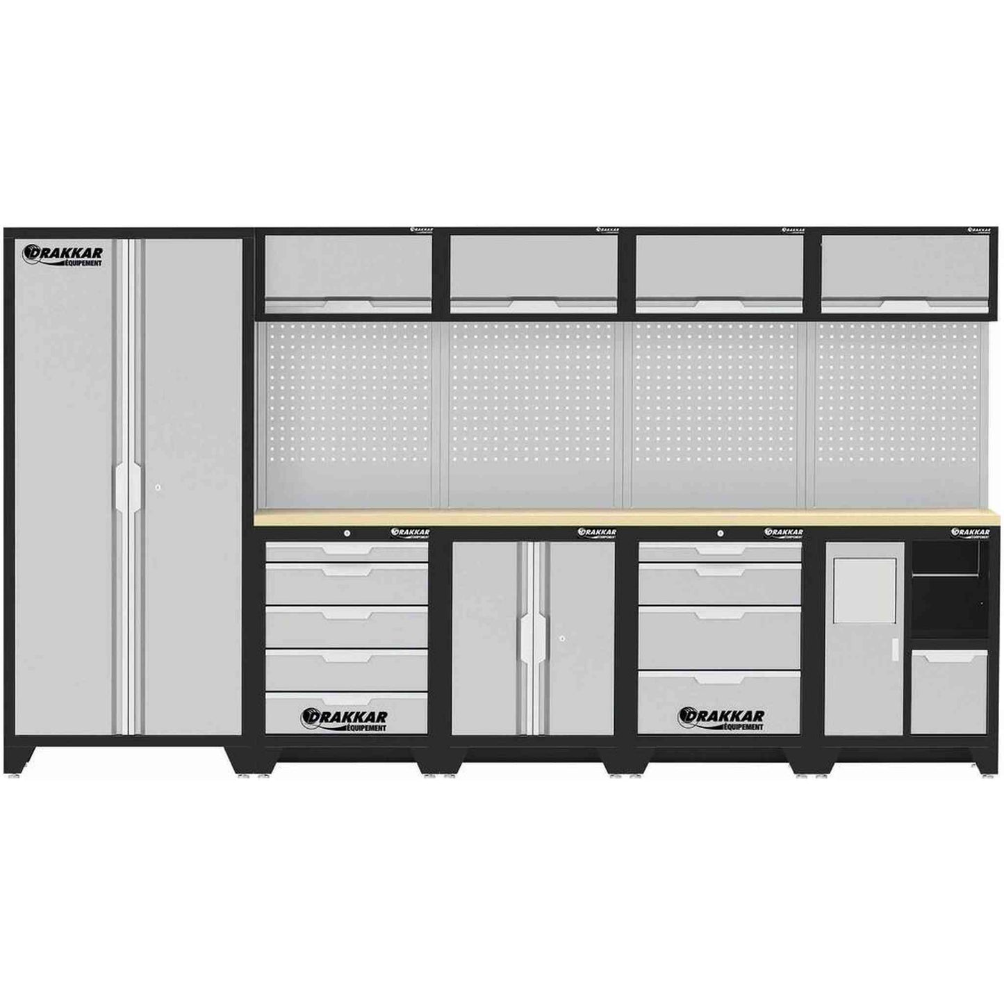 Mobilier d'atelier 5 éléments hêtre