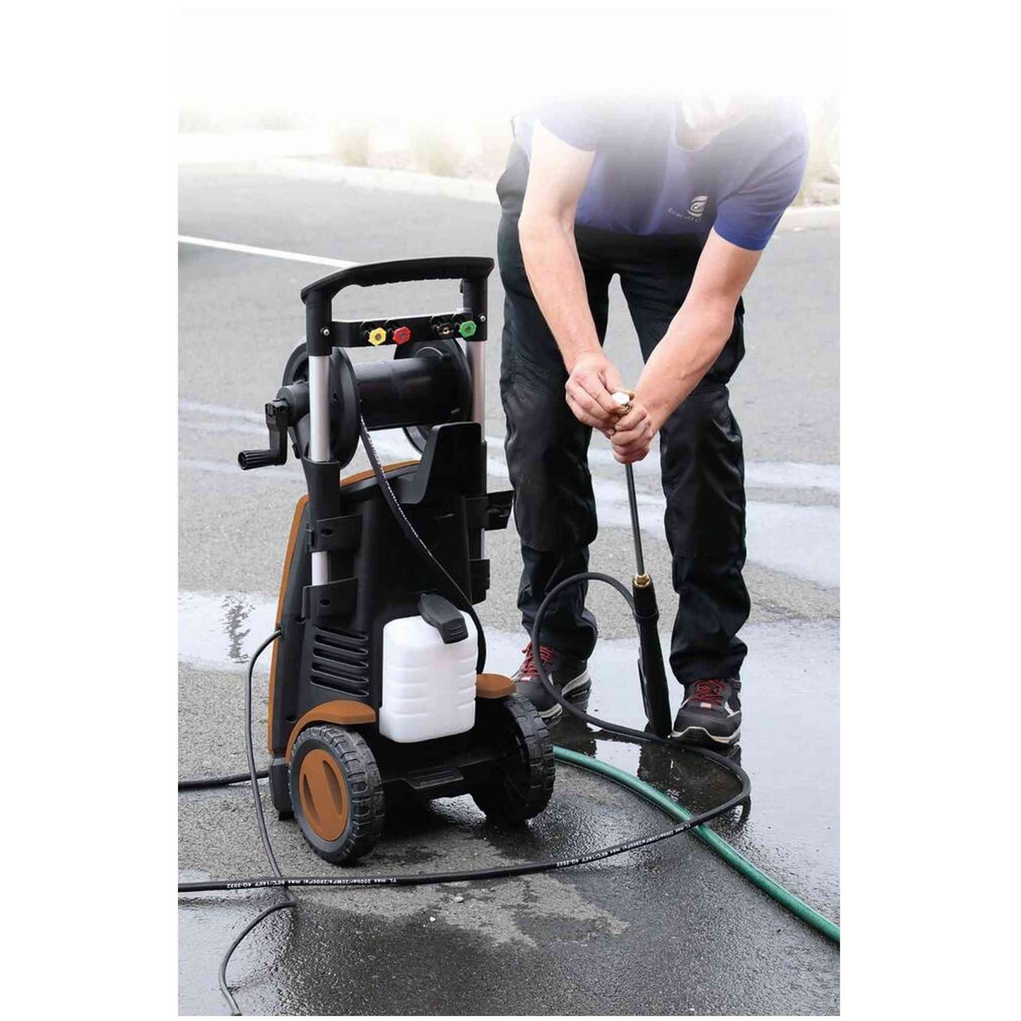 NETTOYEUR HP EAU FROIDE 180 BARS 522L/H 3000W