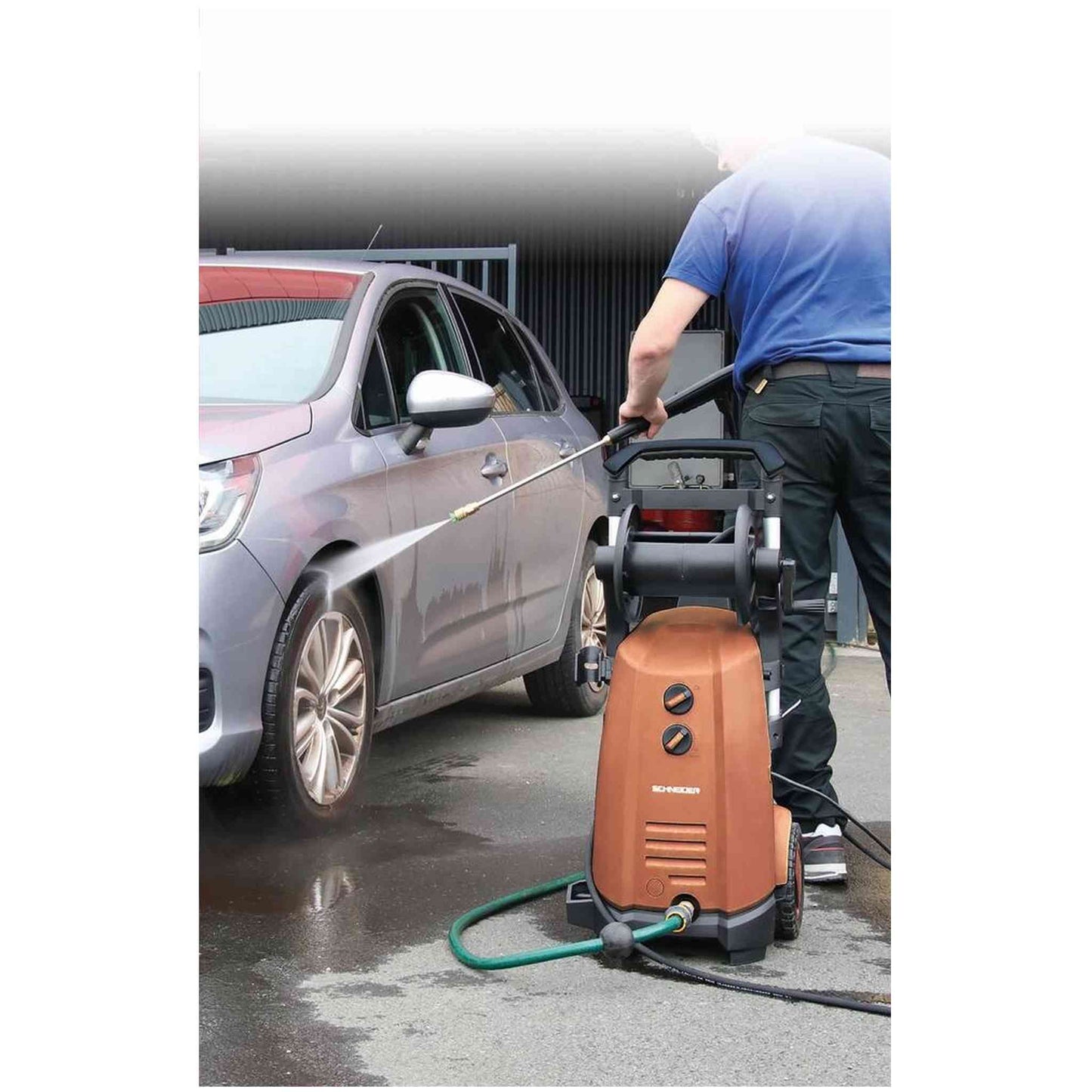 NETTOYEUR HP EAU FROIDE 180 BARS 522L/H 3000W