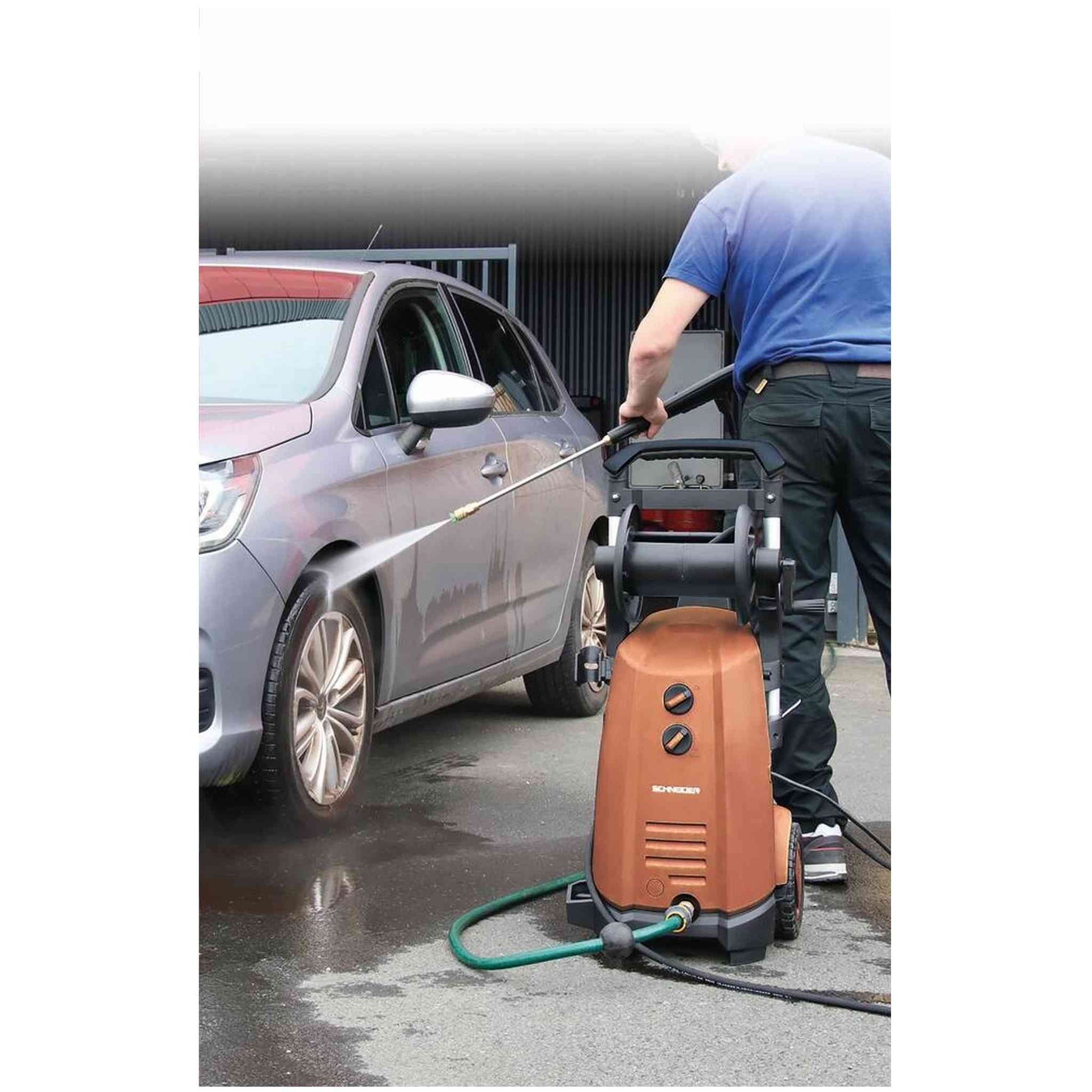 NETTOYEUR HP EAU FROIDE 180 BARS 522L/H 3000W
