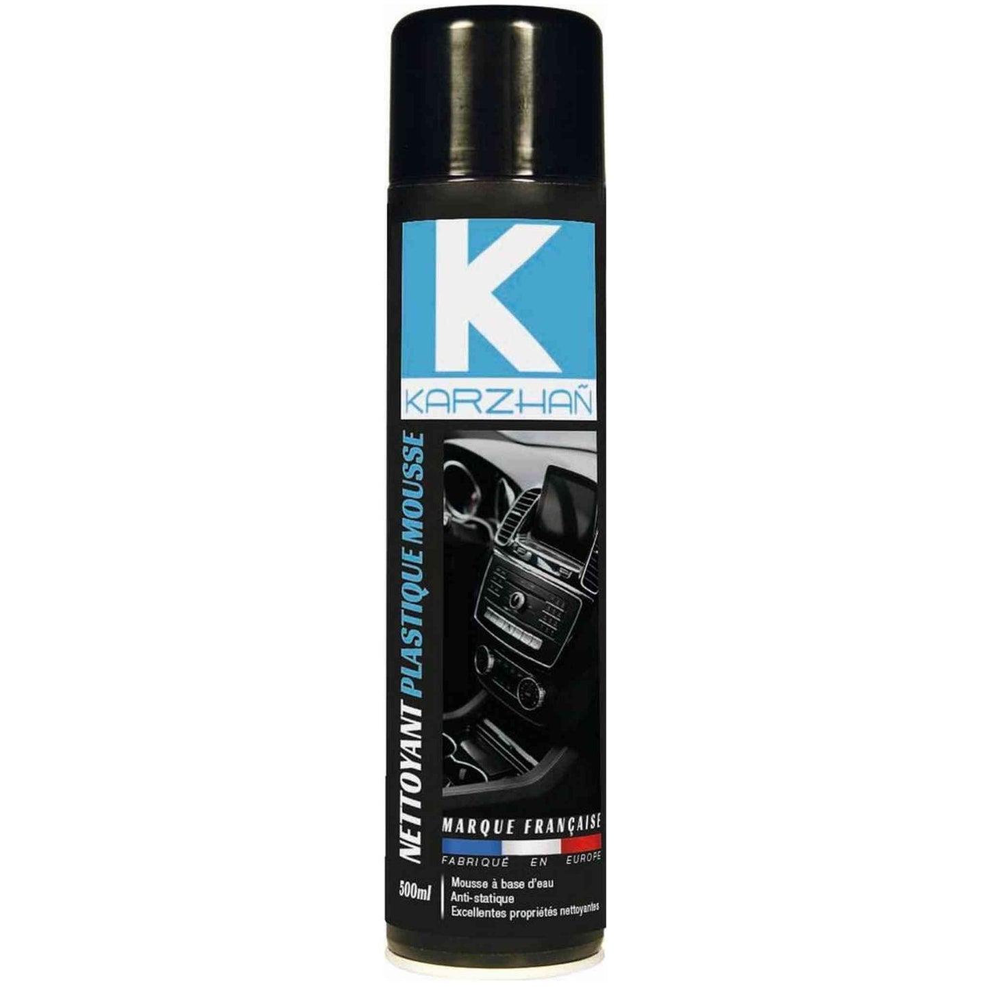 Nettoyant moussant pour plastique 500ml