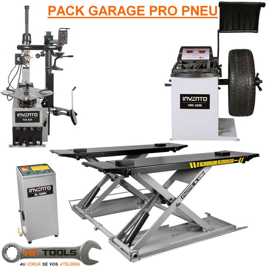 Pack Trio Atelier Performance : Montage, Équilibrage & Levage 3.5T