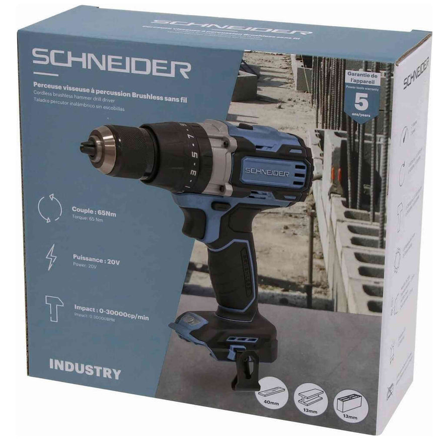 PERCEUSE/VISSEUSE 20V 65NM PERCU SS BATTERIE & CHARGEUR