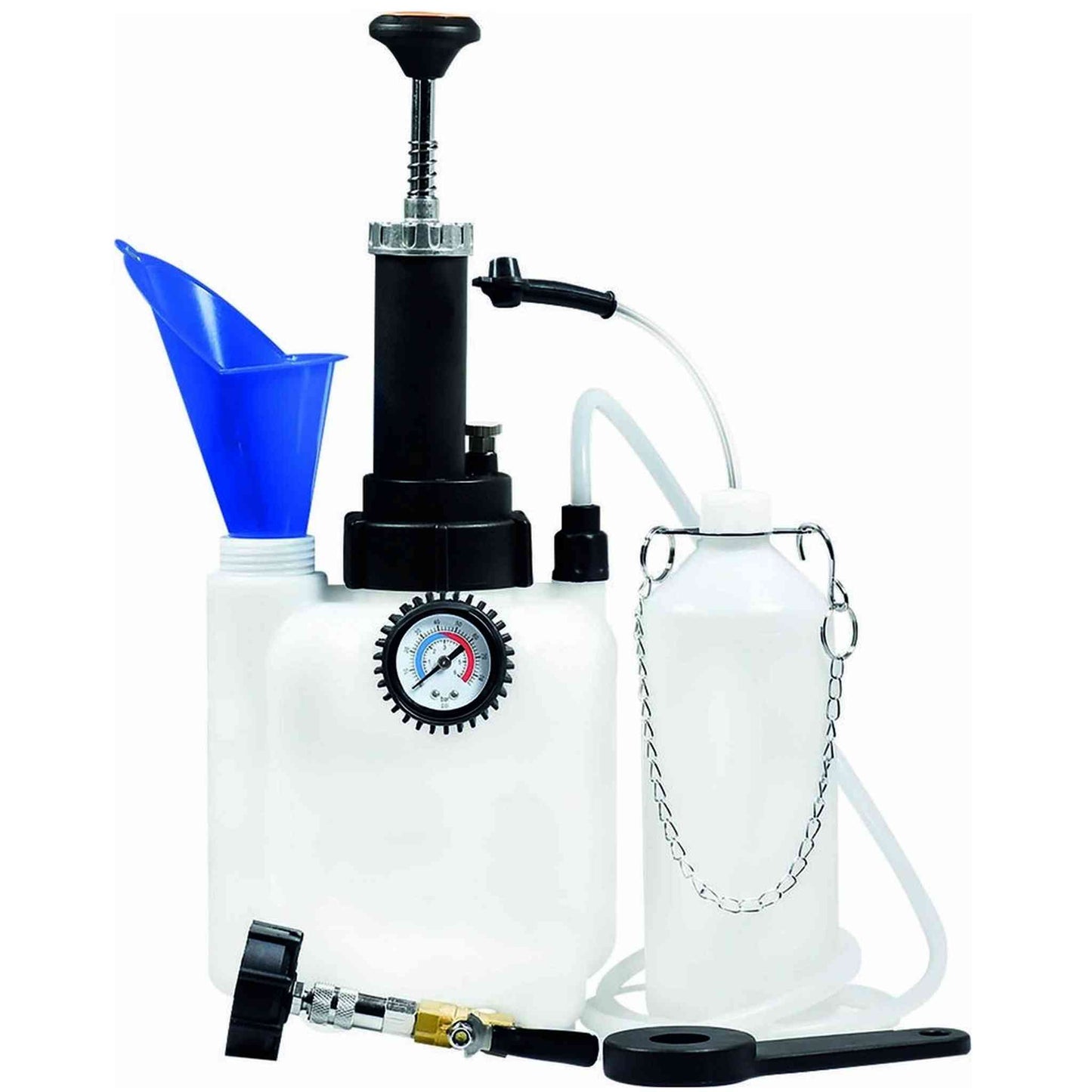 PURGEUR DE CIRCUITS DE FREINS 3L AVEC BOUTEILLE DE RECUPERATION 1L