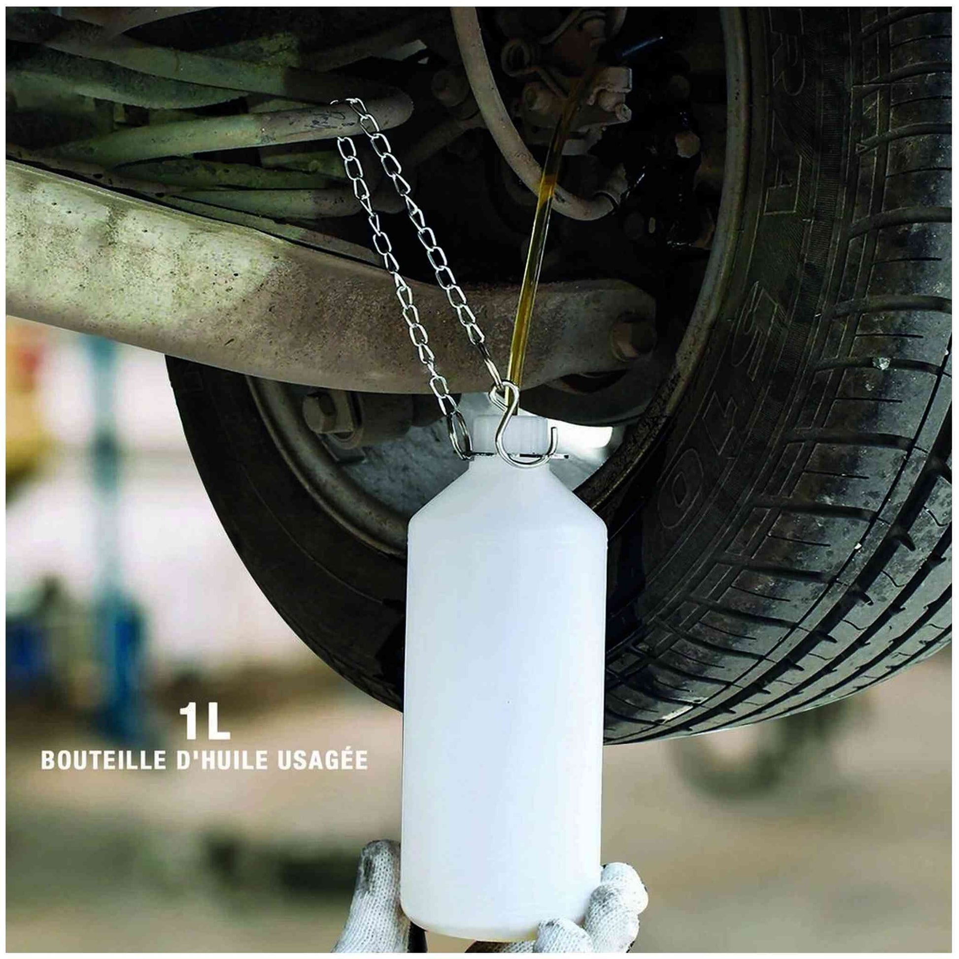 PURGEUR DE CIRCUITS DE FREINS 3L AVEC BOUTEILLE DE RECUPERATION 1L