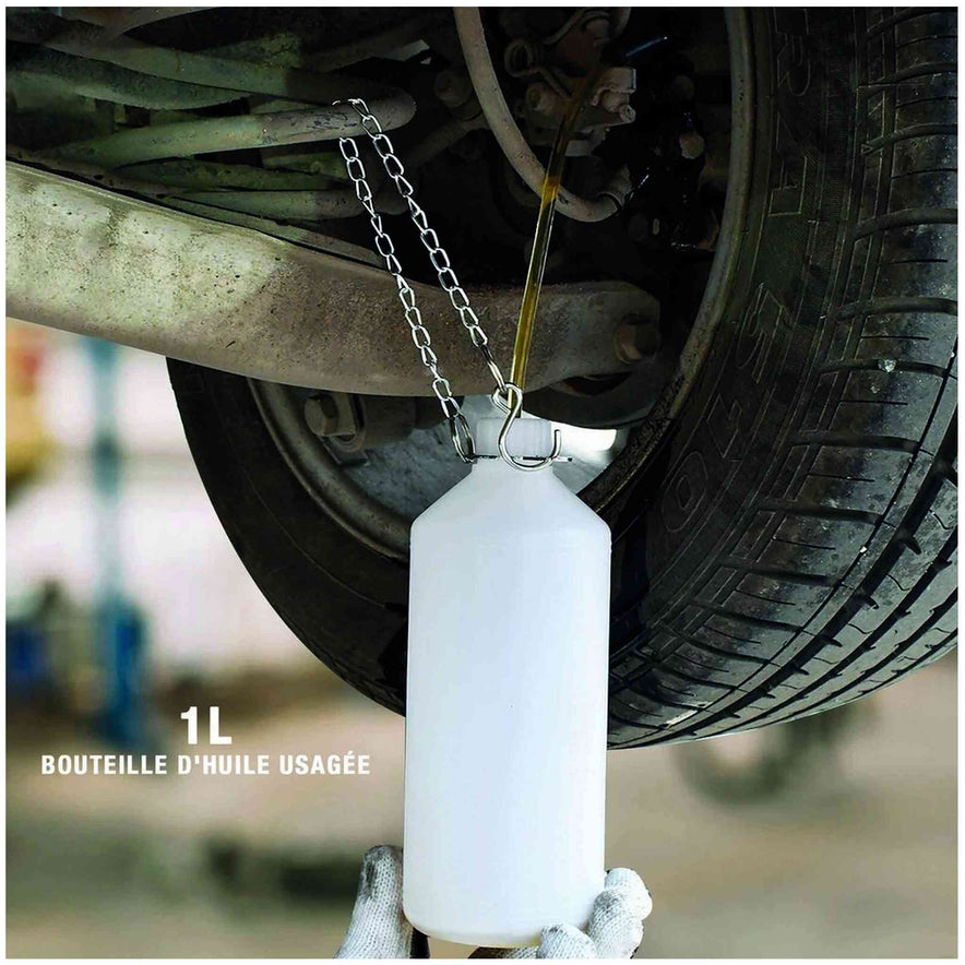 PURGEUR DE CIRCUITS DE FREINS 3L AVEC BOUTEILLE DE RECUPERATION 1L