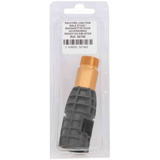 RACCORD JONCTION MALE ETK22 / BAIONNETTE