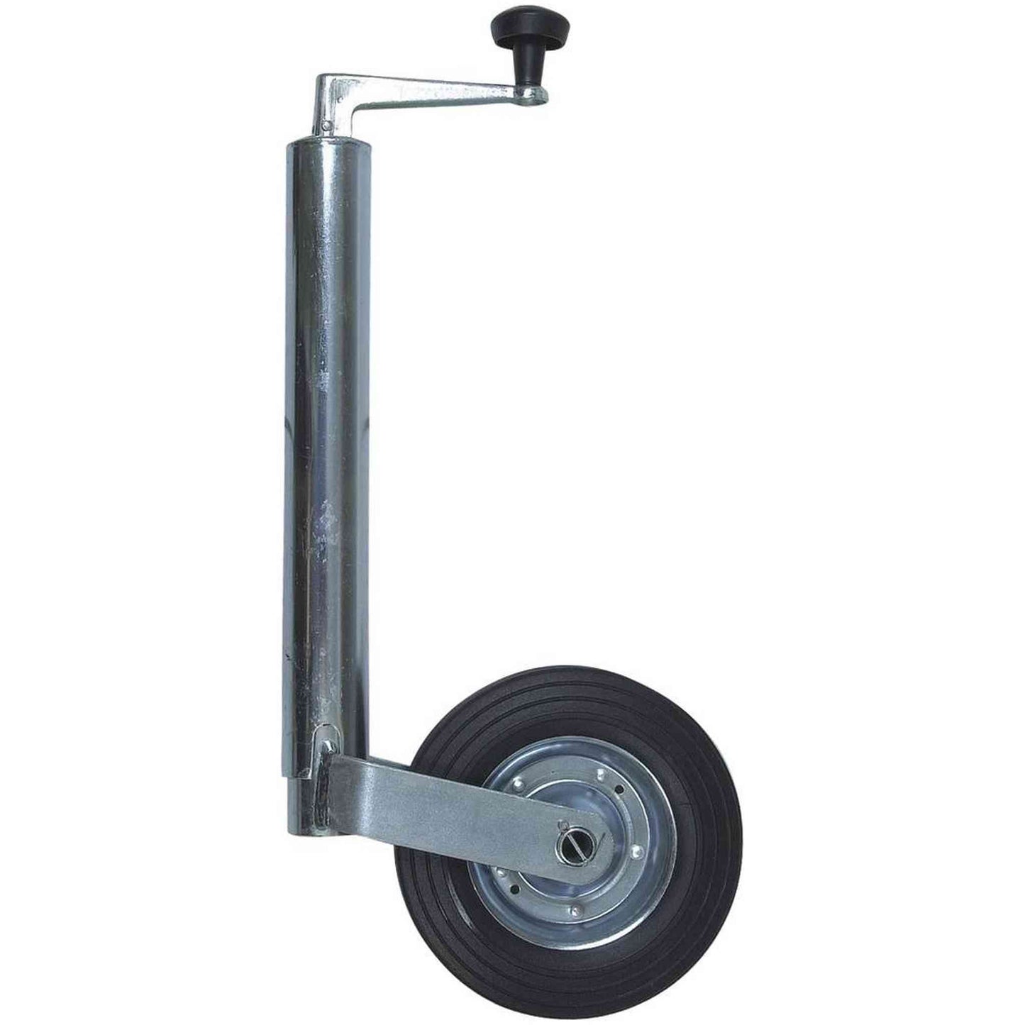 Roue jockey jante acier 48mm course de 170mm 150kg