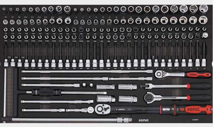 Servante S12 NEXT contenant 575 outils