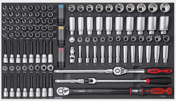 Servante S12 NEXT contenant 575 outils