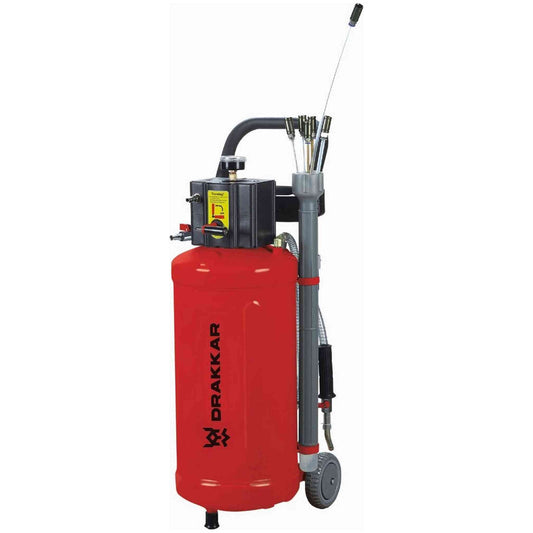Vidangeur d'huile pneumatique mobile par aspiration 30L autonome