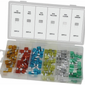 Assortiment de 120 mini fusibles enfichables