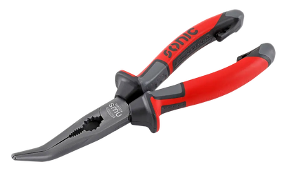 Pince à bec long coudé 8''