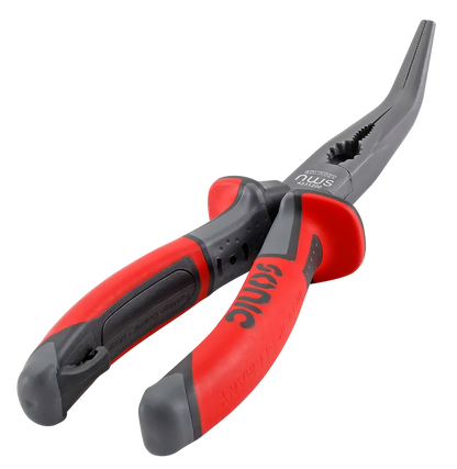 Pince à bec long coudé 8''