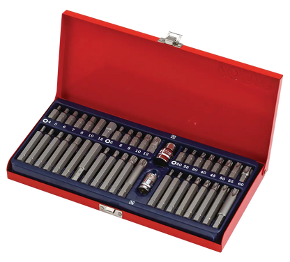 Boîte embouts de vissage et adaptateurs 42-pcs.