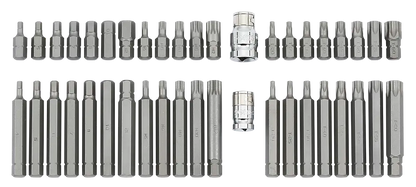 Boîte embouts de vissage et adaptateurs 42-pcs.