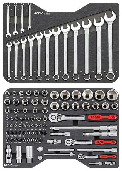 Coffret BMCS douilles 99-pcs.