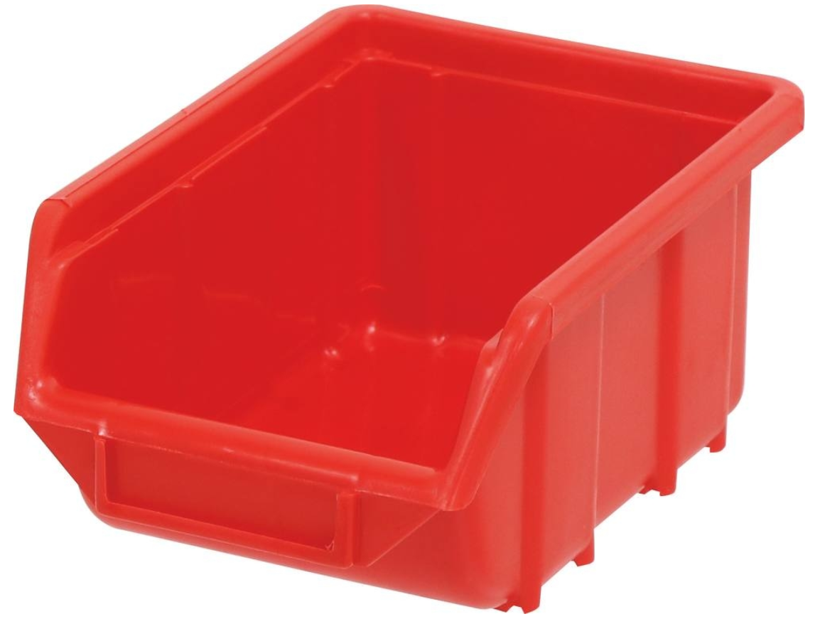 Boite a bec PVC rouge éco-box 165x110x75mm