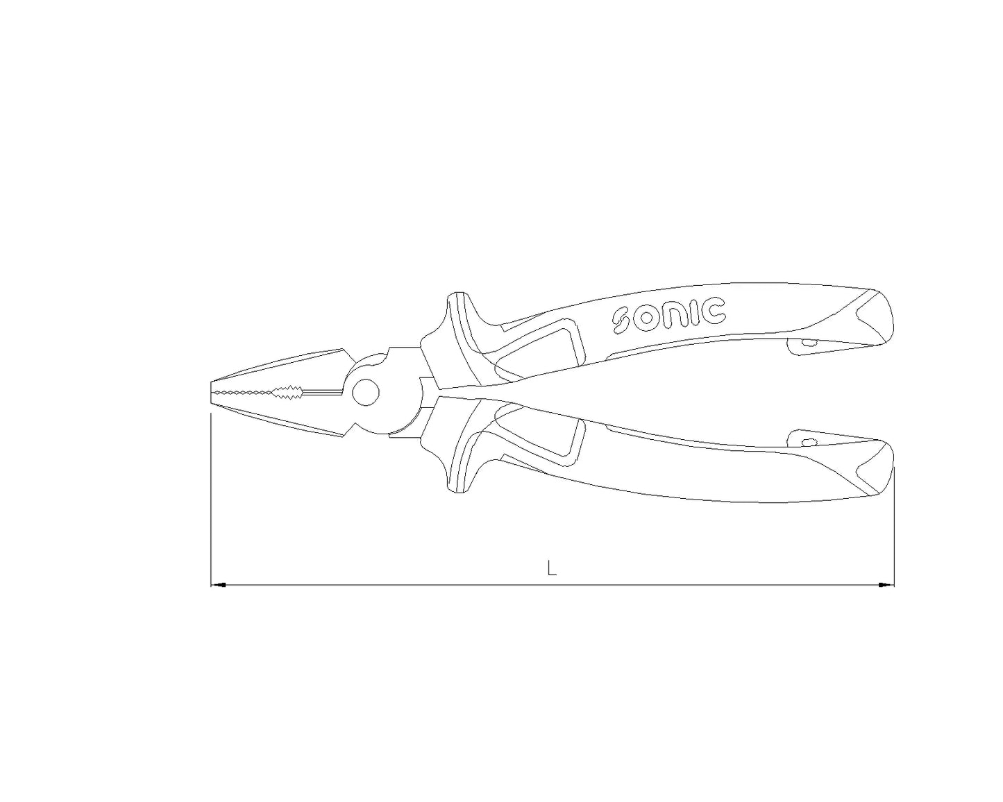 Pince universelle 7''