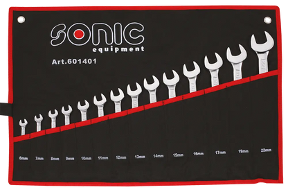 Cles mixtes de 6 a 22mm en trousse (14pc)