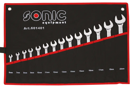 Cles mixtes de 6 a 22mm en trousse (14pc)