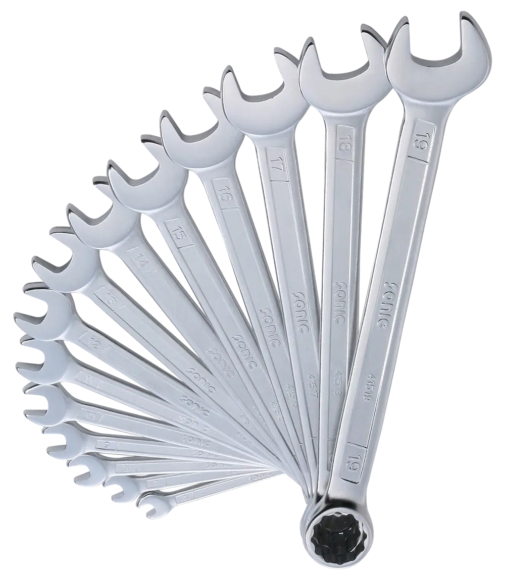 Cles mixtes de 6 a 22mm en trousse (14pc)