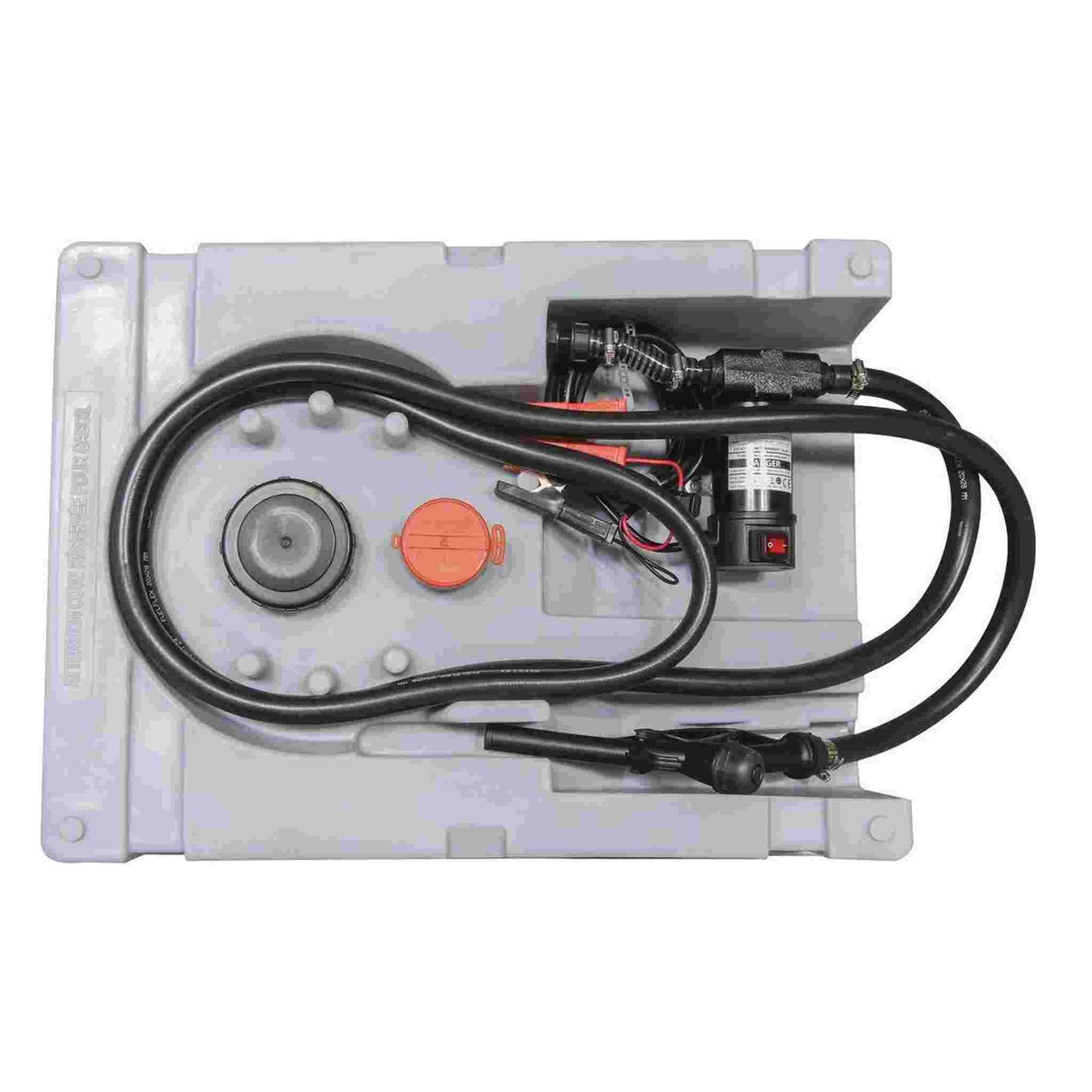 Cuve de ravitaillement gasoil 200L avec pompe 12V