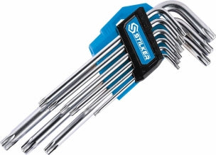 JEU 9 CLES TORX LONGUES