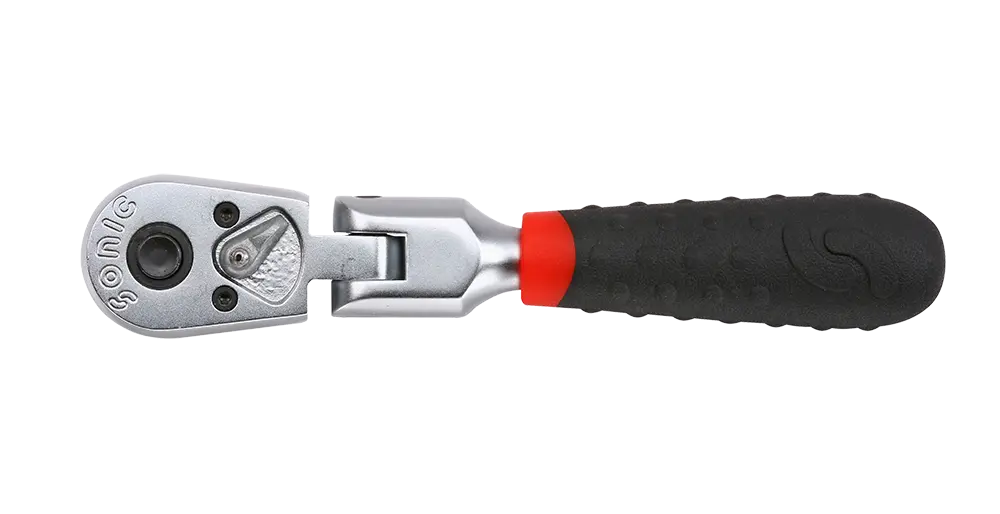 Cliquet qrs à tête articulée 1/4'' 45 dents