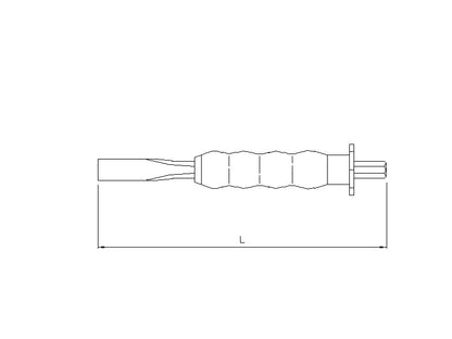 Burin 220mm de 24 sfs