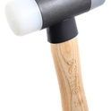 Marteau embouts en nylon manche en bois 400gr.