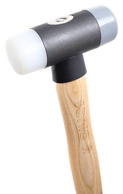 Marteau embouts en nylon manche en bois 400gr.