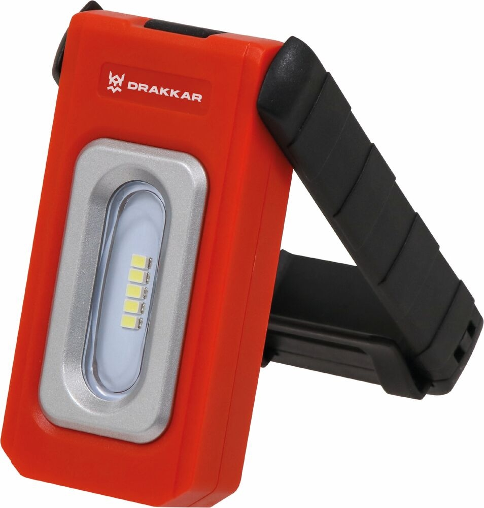 LAMPE DE POCHE 5 LEDS 220LM SMD RECHARGEABLE + MAGNETIQUE
